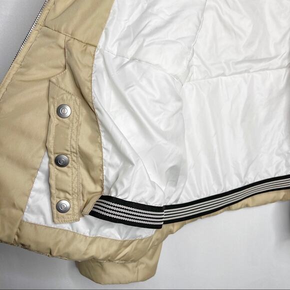 BOGNER / tan down puffer ski coat / 10 - Picture 7 of 10